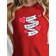 thumbnail image 2 of Large Size Women'S Valentine'S Day T-shirt-Soft and Comfortable, Crew Neck, Short Sleeve| Casual Solid Black Top with Playful "Happy Valentine'S Day" Print and Red Heart Design, Valentine'S Day Gift, 2 of 8