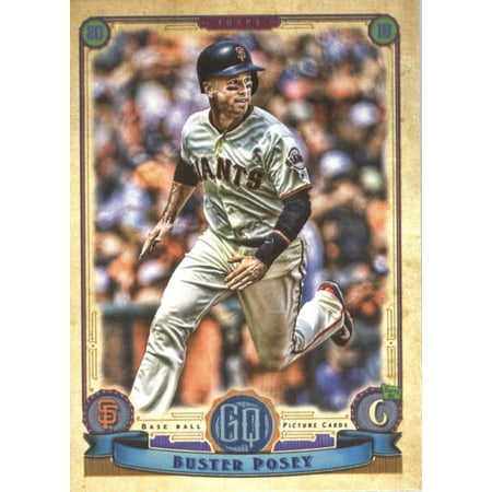 2019 Topps Gypsy Queen #17 Buster Posey San Francisco Giants Baseball (Best Match Attax Card 2019 17)