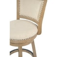 thumbnail image 4 of Boraam Melrose Bar Stool in Driftwood Wire-Brush and Ivory, 4 of 6