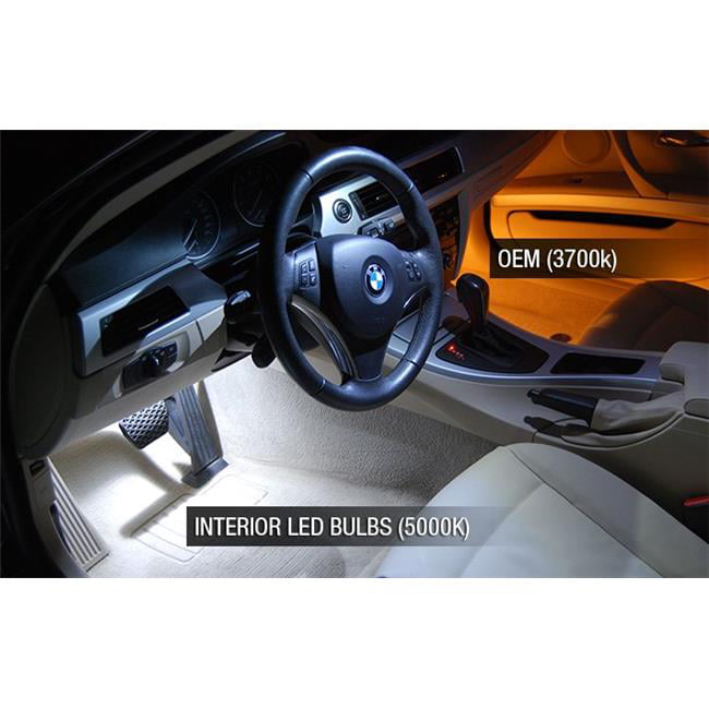 LED Interior Light Festoon Bulb 264 44mm Roof Boot For BMW E36 325 328 M3 Coupe 