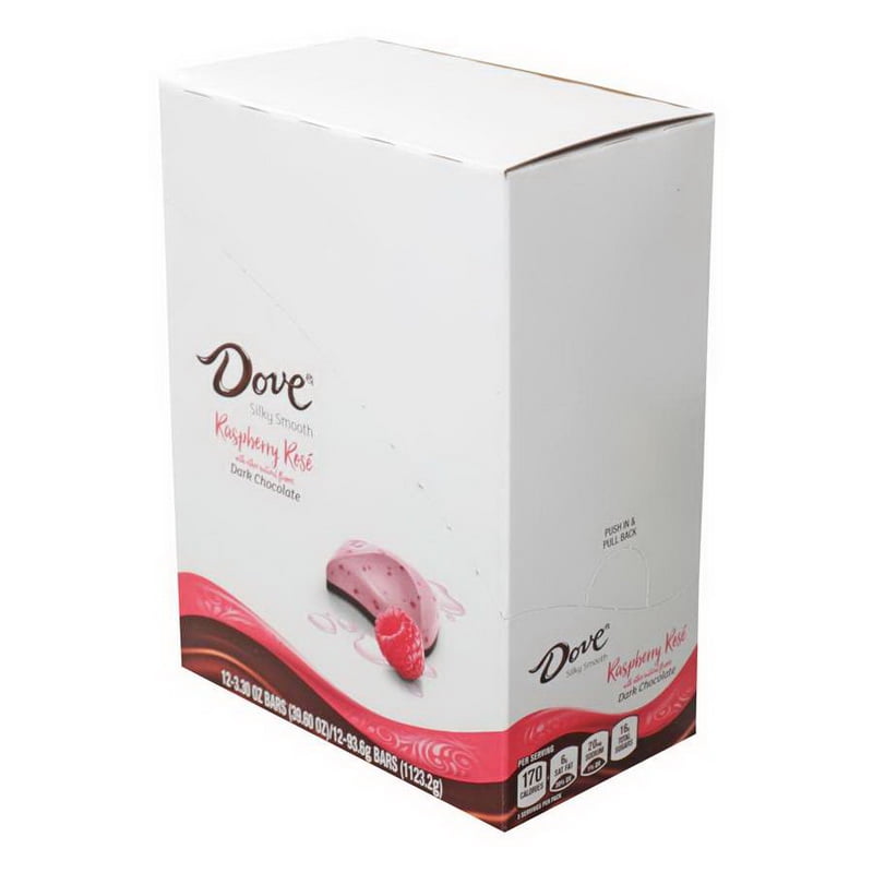 (Price/Case)Dove 385896 Dove Dark Chocolate Raspberry Rose 3.30 Ounce
