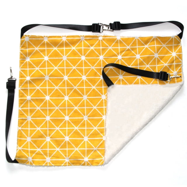 Hamac Réversible pour Chat, Hamac de Cage Respirant, Lit Hamac Double Face pour Chats, Furet, Chiot, Autres Petits Animaux