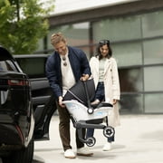 Evenflo Shyft DualRide Infant Car Seat and Stroller Combo w Carryall Storage & Extended Canopy , Moonstone
