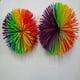 thumbnail image 2 of 1 juego de 10 piezas de 60 mm de colores de bolas fibrosas de silicona que rebotan esponjosas bolas de juegos de pelota para aliviar el estrés （coloridas）, 2 of 6