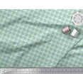 thumbnail image 2 of Soimoi Blue Cotton Duck Fabric Plaid Check Print Fabric by Yard 42 Inch Wide, 2 of 3