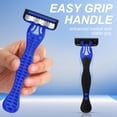 thumbnail image 3 of 15 Pcs Sensitive Men's Disposable Razors Bulk 5-Blade Disposable Head Razor for Sensitive Skin for Hotels, Travel, Business Trips, Gyms, SPA, Donations, Gifts, Etc., 3 of 6