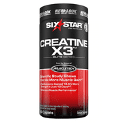 Six Star Creatine X3 Elite Series Dietary Supplements