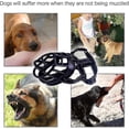 thumbnail image 2 of 2023 New Comfy Soft Silicone Pet Dog Muzzle Basket Muzzles, 2 of 5