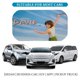 thumbnail image 4 of David Sombrilla Solar para Auto - Protector de Parabrisas Plegable | Cortina Solar Delantero | Bloqueo UV y Aislamiento de Calor 133x73cm, 4 of 6