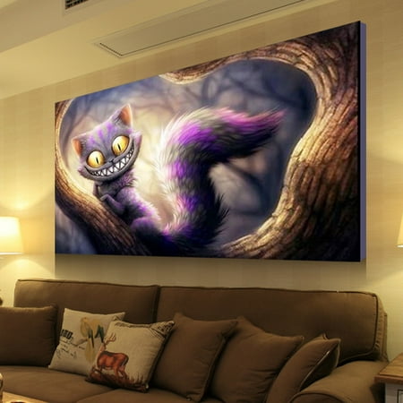 - DIY 5D Diamond Embroidery Cat Diamond Painting Cross Stitch Kits Home Decor 22.8x15.4 inch