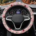 thumbnail image 3 of Yuyamidu Cherry Car Steering Wheel Covers for Women Daisy Wheel Wrap Case Protector for Auto Sedan Interior Accessories Anti-Slip Steering Wheel Decor, Pink, 3 of 7