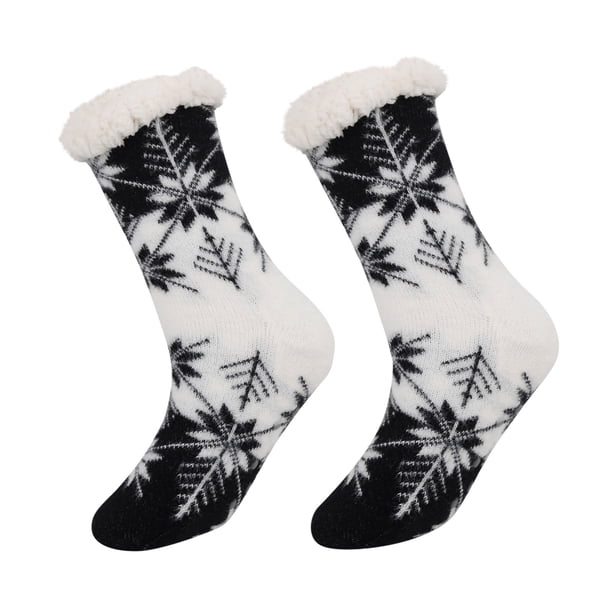 Calcetines de invierno para hombre y mujer, cómodos, transpirables, de punto, con cordón, de tubo medio, de algodón.