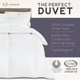 thumbnail image 5 of Lincove All - Season White Goose Down Comforter Full, 5 of 5