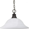 thumbnail image 2 of Nuvo 60-391 - 1 Light - 16" - Pendant - Alabaster Glass, 2 of 2