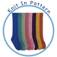 thumbnail image 4 of Jefferies Socks Girls Knee High Cable Knit Socks 2-Pack, Sizes XS-M, 4 of 5