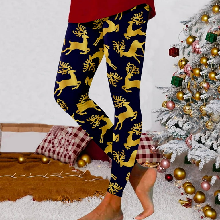 Diversnew Women Gold Capris Printed Sporty Casual Fashionable And Tight Fitting Leggings Capris Women S Leggings Capri Gold Xxl Walmart