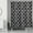 Black, variant on Creative Products Maroon Squares 71 x 74 Shower Curtain