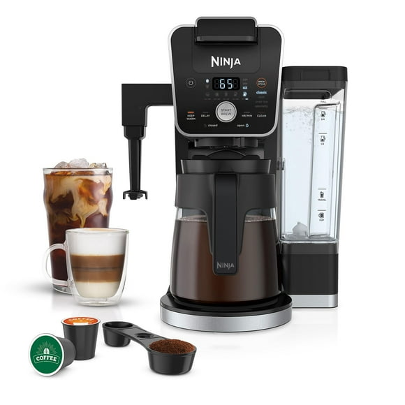 Ninja DualBrew PRO XL 14-Cup Specialty Coffee System, Hot Water & Frother