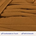 thumbnail image 3 of Elastic Fabric Cloth Yarn, 7oz/ 200g T Shirt Crochet Yarns for DIY Bag Carpet Cushion 2 Rolls, Caramel, 3 of 6
