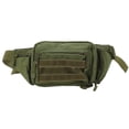 thumbnail image 4 of Riñonera con bolsillos para colgar en la cintura al aire libre con correa ajustable para el hombro para pescar, andar en bicicleta, acampar, verde YUNYI BRAND  Deportes, 4 of 8