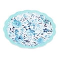 thumbnail image 4 of The Pioneer Woman Painterly Floral Melamine Appetizer Plate, Teal, 4 of 6