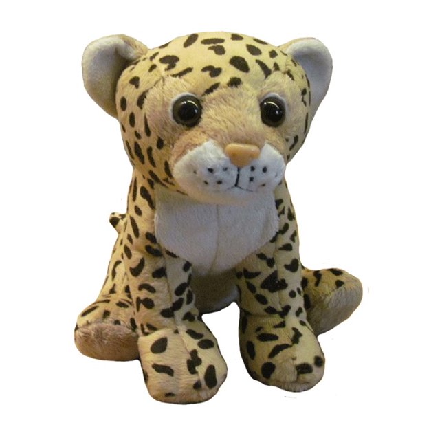 Juguete de peluche Curtain Critters Inc 9 pulgadas Baby Leopard 22.86cm