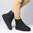 thumbnail image 4 of Fridja Couvre-Chaussures Unisexes Couvre-Bottes de Pluie PVC Réutilisable Antidérapant Imperméable, 4 of 8