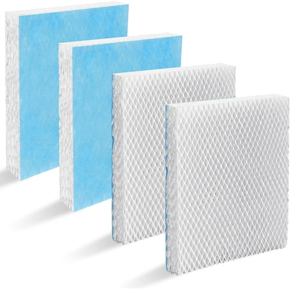DizeyBoyo 4 Pack HFT600 Humidifier Filters T Compatible with Honeywell Humidifier HEV615 and HEV620, Compare to part HFT600T HFT600PDQ, Upgraded HFT600PF1 Replacement Wicking Filter T