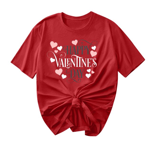 Camisetas de Manga Corta para Mujeres, Camiseta de Cuello Redondo Impresa de Moda, Primavera Y Verano Casual