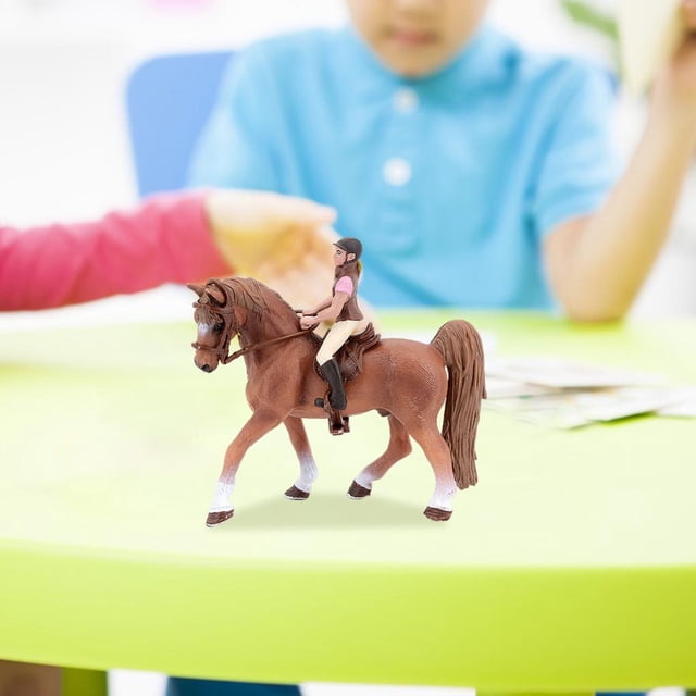 Caballo de Juguete de Animal, Realistas de Caballos, Juguetes Modelo de Simulación, Juguetes Educativos Regalos para Niños