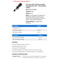 thumbnail image 2 of Front Strut and Coil Spring Assembly - Compatible with 1987 - 1995 Plymouth Voyager 1988 1989 1990 1991 1992 1993 1994, 2 of 2