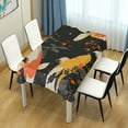 thumbnail image 4 of Yayeee Tablecloths 54" x 54" Rectangle Wrinkle Resistant Party Table Cover, Fish Pattern, 4 of 8