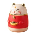 thumbnail image 1 of Toothpick Holder Toothpick Dispenser Automatic Cute Cat Shape Toothpick Dispenser Fruit Pick Storage Container For Home Kitchen Restaurant Vacuumed Sealed Containers Food with Lids 31 Storage with, 1 of 4