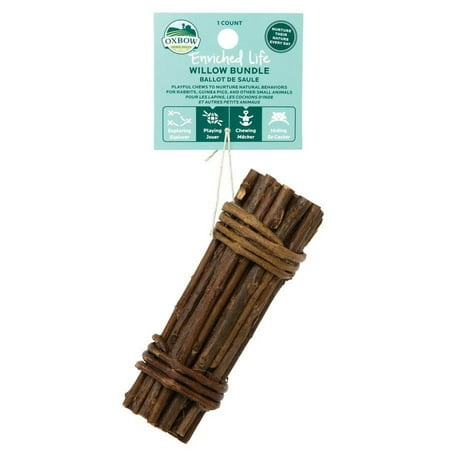 UPC: 0744845963310 | Oxbow Animal Health Enriched Life Willow Bundle Small Animal Toy  One Size