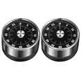 thumbnail image 1 of Temporizador de cocina, reloj temporizador de cocina para chef con alarma fuerte, mecánico, respaldo magnético, no requiere pilas, cuerpo mate delicado, 1 of 5