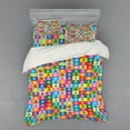 thumbnail image 1 of Ambesonne Colorful Bedding Set 4 Pcs, Pirate Flags Deisgn, Queen, Multicolor, 1 of 3