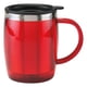 thumbnail image 4 of Paquete con 48 piezas de Taza doble pared acero inoxidable con tapa rojo 9 x 12, 4 of 4