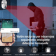 thumbnail image 4 of 4 Piezas Camara Tipo Foco 360° Impermeable De1080 Con Wifi Malubero Blanco, 4 of 5