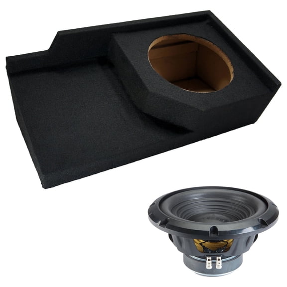 Alpine fits 88-98 Chevy CK Ext Cab Sealed Single 10" W10S4 Loaded Subwoofer Sub Box Enclosure 250W RMS 4 Ohm