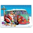 thumbnail image 1 of Santa Goes Retro - 18 Cards & Envelopes - Santa's Peace 1960's Peace Bus, 1 of 2