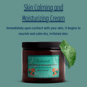 Just Nutritive Skin Calming Daily Moisturizing Cream, for Dry Itchy Skin Relief, Non-Greasy, 16oz