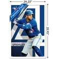 thumbnail image 3 of MLB Toronto Blue Jays - George Springer 23 Wall Poster, 22.375" x 34" Framed, 3 of 6