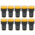 thumbnail image 2 of Indicateur Lumineux LED, 10 Pcs AD1622DS Lampe de Signalisation LED Jaune Intégration Transparente, 2 of 7