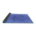 thumbnail image 2 of Ahgly Company Indoor Square Oriental Blue Industrial Area Rugs, 8' Square, 2 of 4