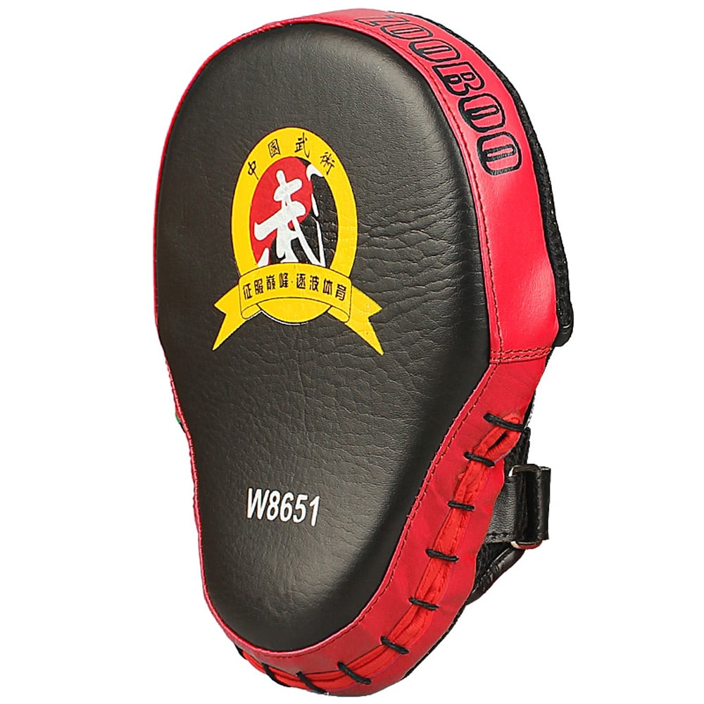 Flat Focus Mitt PU Leather Boxing Mitt Training Target Focus Punch Pad