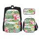 thumbnail image 1 of Fotbe Tropical Flamingo Set Escolar 3 en 1 para Niños - Mochila Duradera con Lonchera Aislante y Estuche para Lápices - Mochila Escolar para Niños y Niñas, 1 of 7