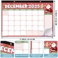 thumbnail image 2 of Calendario de escritorio 2025-2026, planificador de 18 meses, 17 x 11,5 cm, 2 of 6