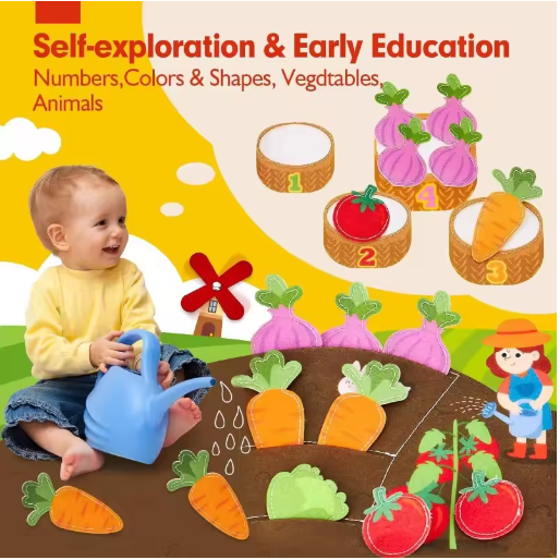 Educational Sensory Toy Animals Sensory Books Early Development Interactive Quiet Books Reusable Felt Book Soft Baby Felt Books
