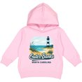 thumbnail image 2 of Inktastic Outer Banks North Carolina Beach Scene Toddler Hoodie, 2 of 4