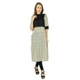 thumbnail image 2 of Phagun Kurti Ethnique Indien en Coton Designer Bollywood Robe Tunique Kurta pour Femmes, 2 of 5